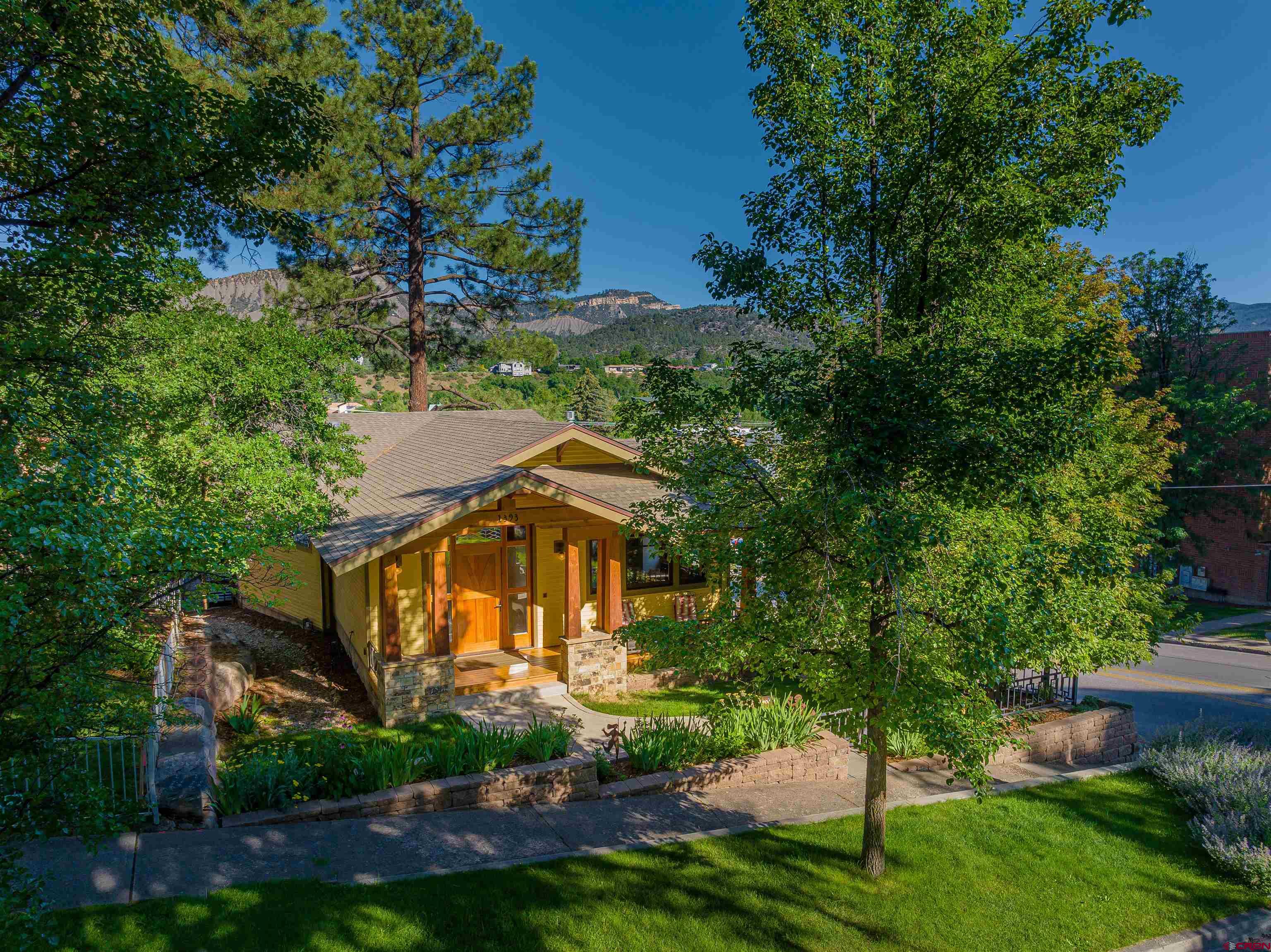 1393 East 3rd Avenue Durango, CO 81301 - Photo 17 of 35 an aerial view of a house