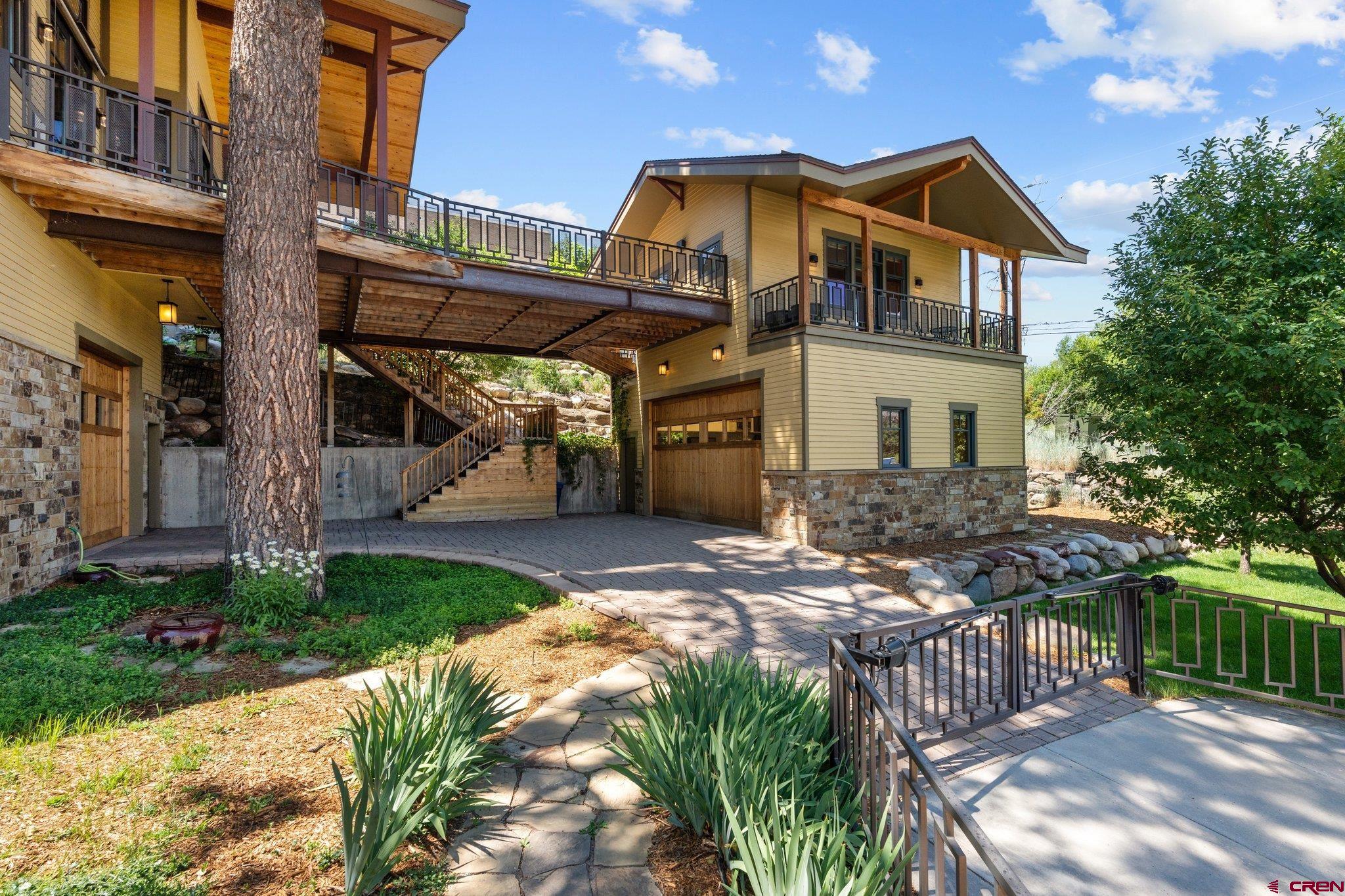 1393 East 3rd Avenue Durango, CO 81301 - Photo 29 of 35 a front view of a house with garden