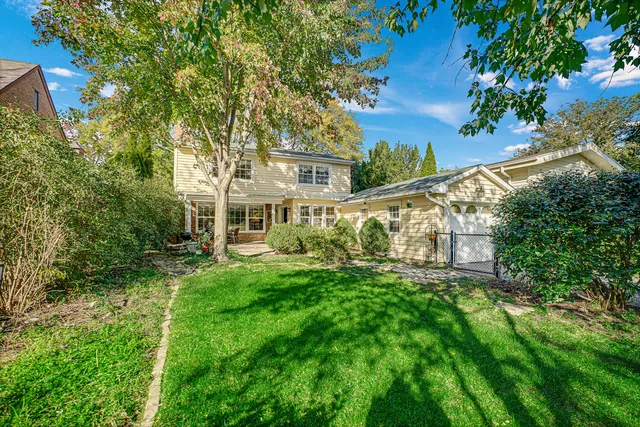 front view of a house with a big yard