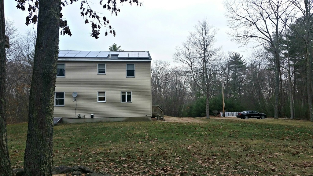673 Old Petersham Road Barre, MA 01005 - Photo 16 of 19 a front view of a house with garden