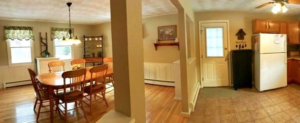 673 Old Petersham Road Barre, MA 01005 - Photo 3 of 19 a view of dining room and wooden floor