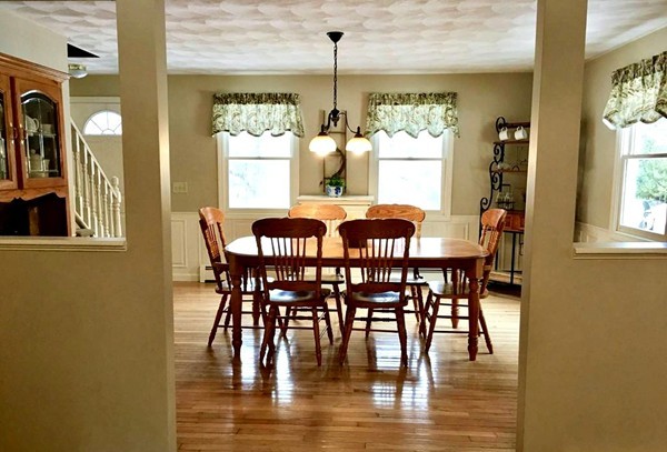 673 Old Petersham Road Barre, MA 01005 - Photo 4 of 19 a dining room with furniture window and wooden floor