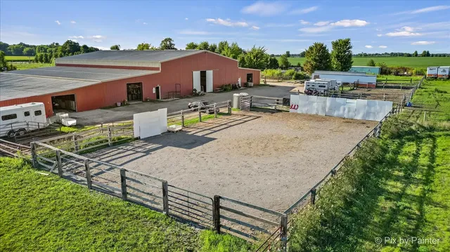 a view of a terrace with a yard