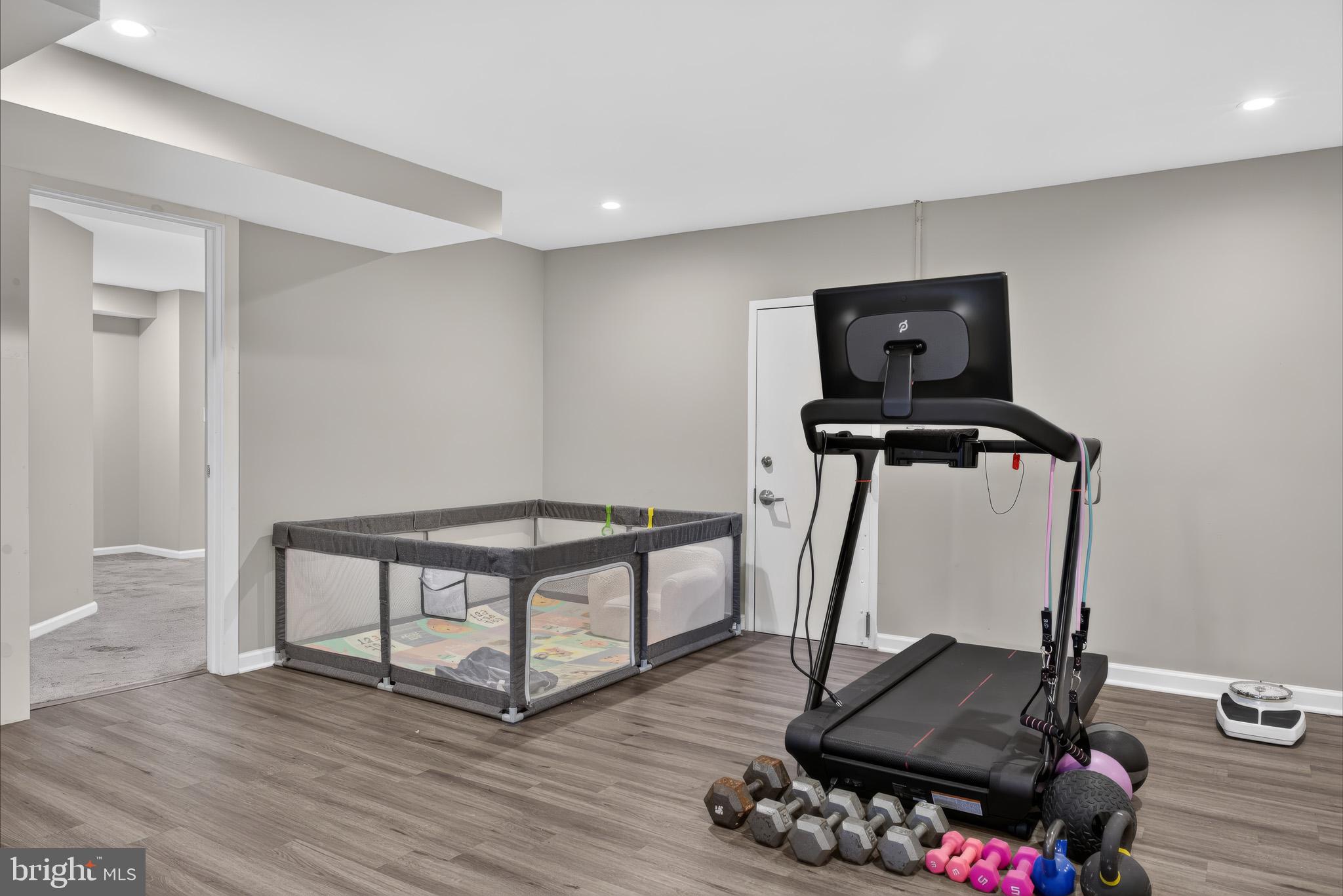 413 Broad Street Perkasie, PA 18944 - Photo 35 of 42 Versatile space for fitness and play.