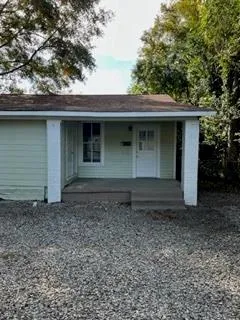 a backyard of a house