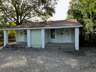 a house with a outdoor space