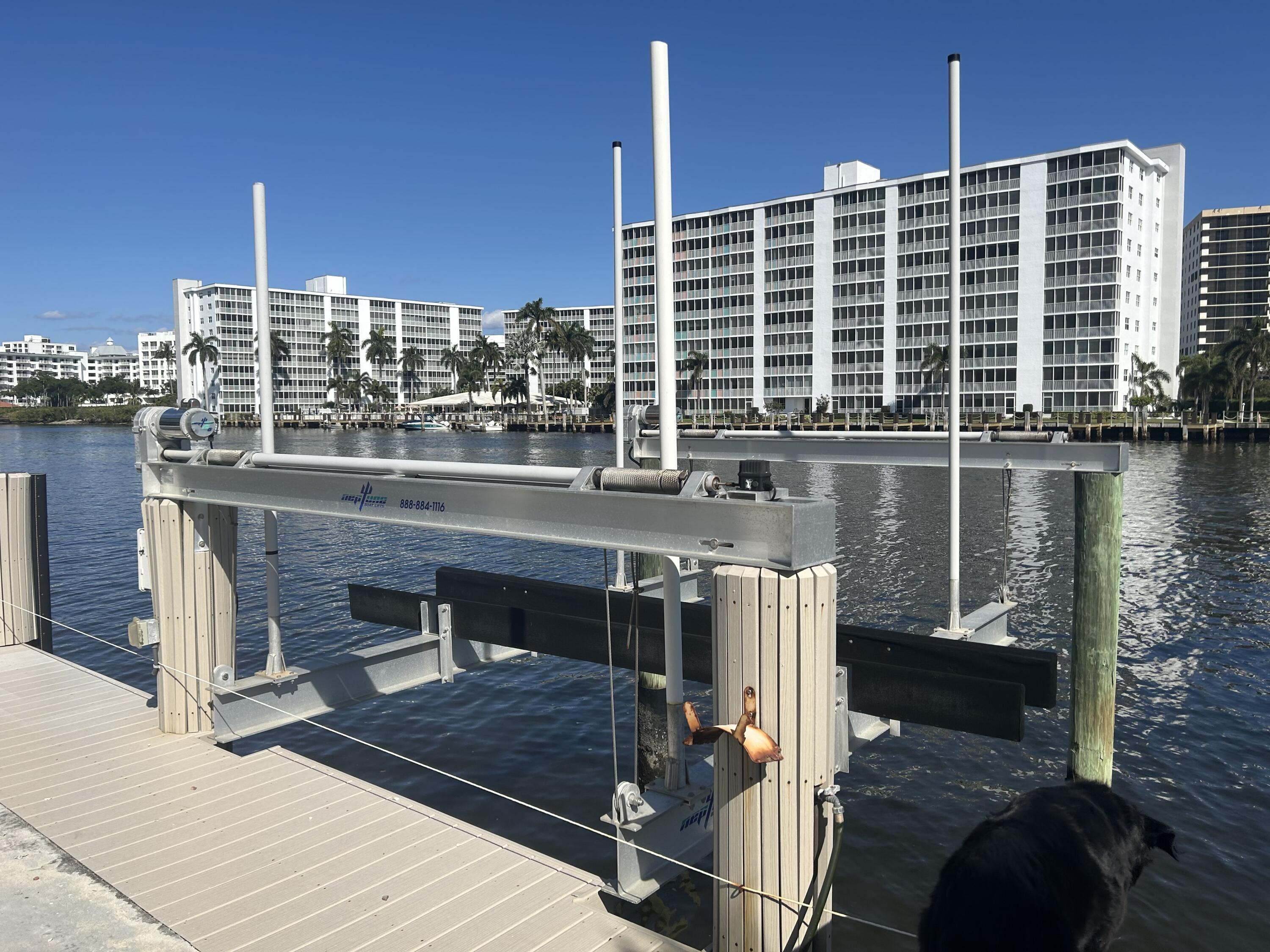 7432 Northeast Orchid Bay Drive Boca Raton, FL 33487 - Photo 2 of 2 Dock w lift
