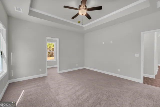 a small space with a window