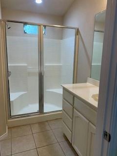 6421 Geneva Lane Fort Worth, TX 76131 - Photo 11 of 18 a bathroom with a shower and a sink