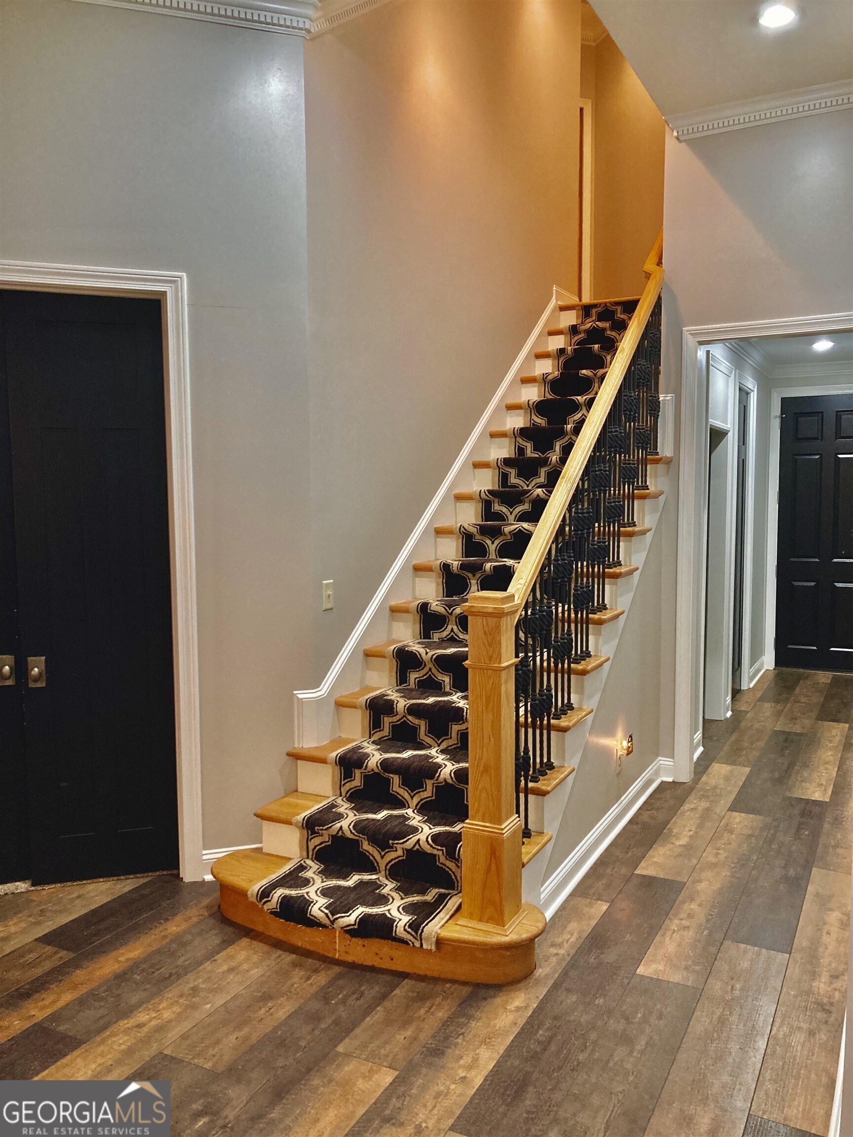 243 Ralls Road Hogansville, GA 30230 - Photo 22 of 39 a view of an entryway with wooden floor