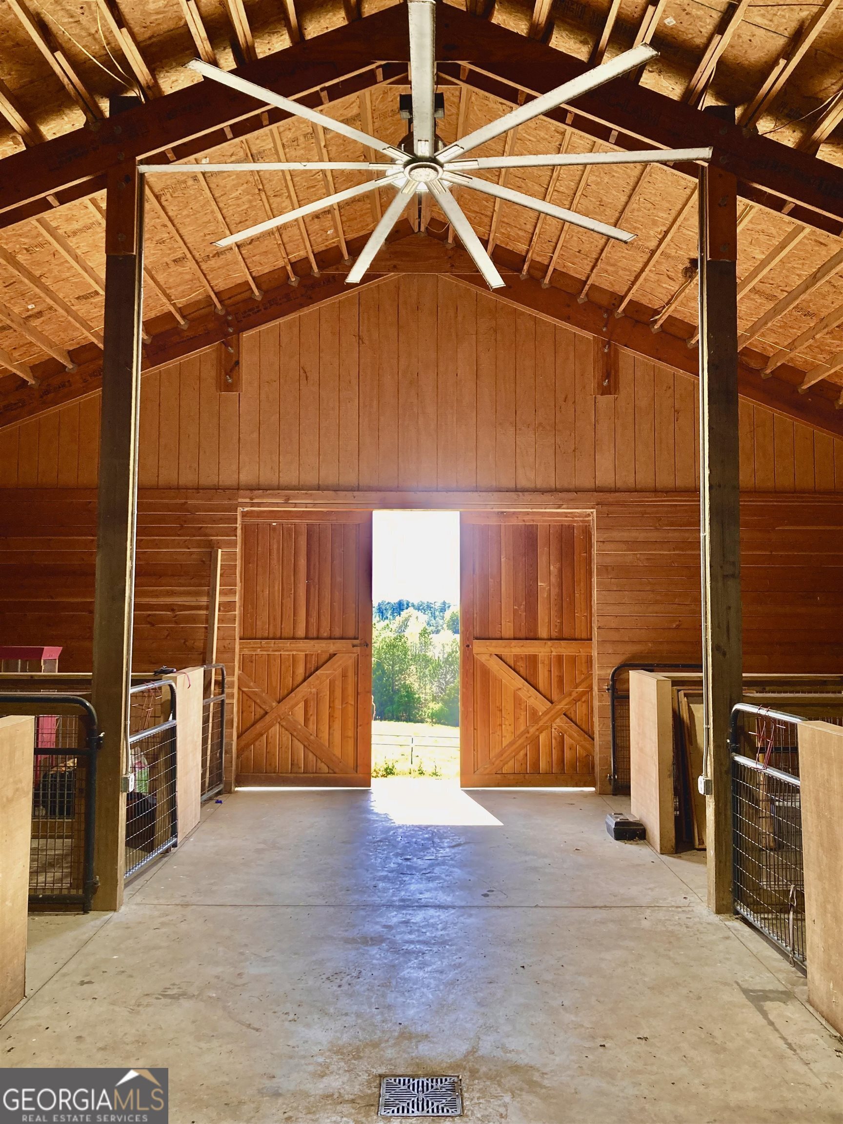 243 Ralls Road Hogansville, GA 30230 - Photo 31 of 39 a view of a room with wooden floor and door