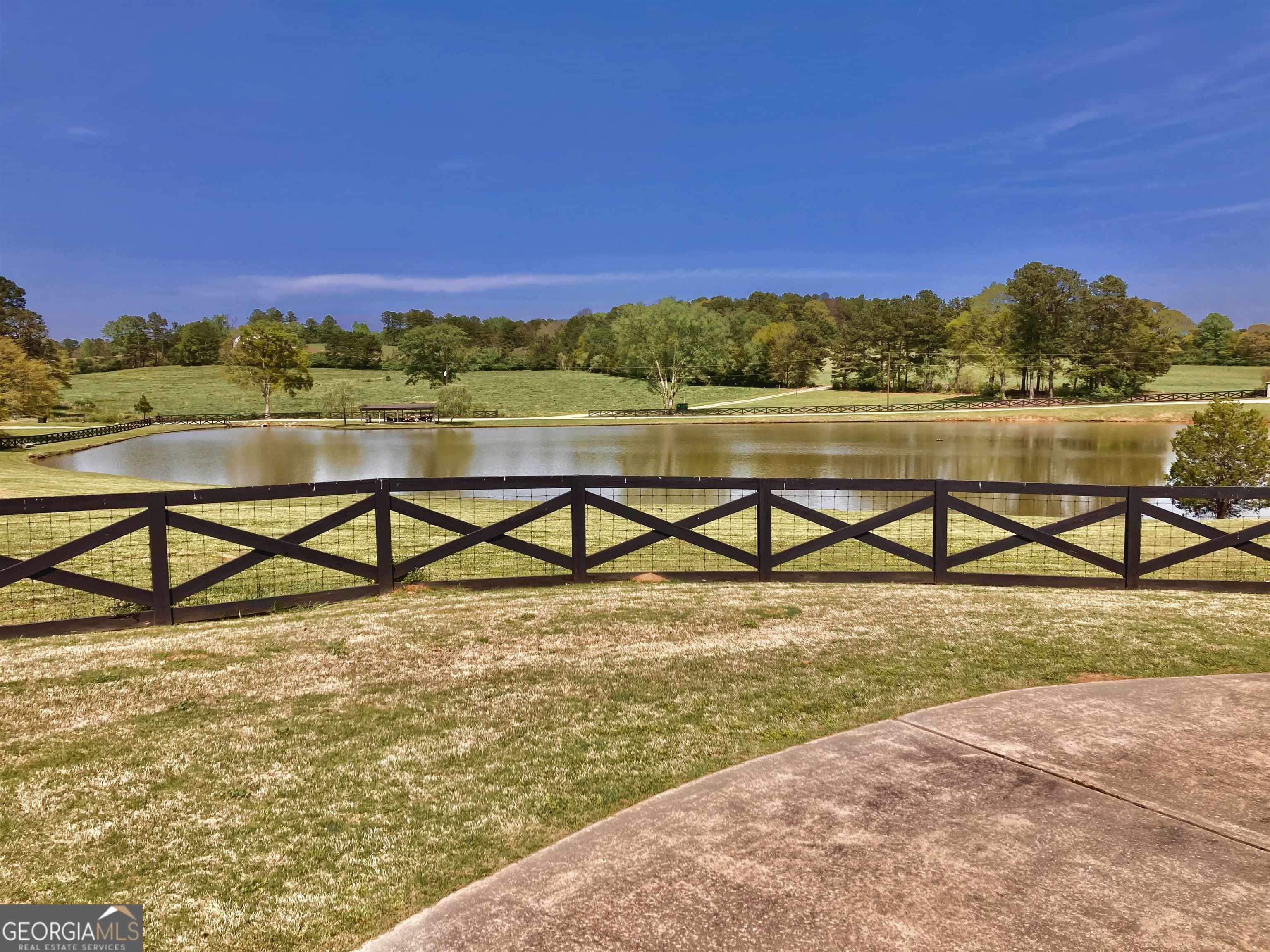 243 Ralls Road Hogansville, GA 30230 - Photo 37 of 39 a view of a lake from a mountain
