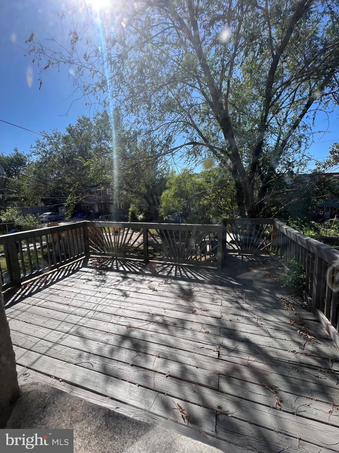 3902 8th Street Brooklyn, MD 21225 - Photo 11 of 11 a view of a terrace with trees