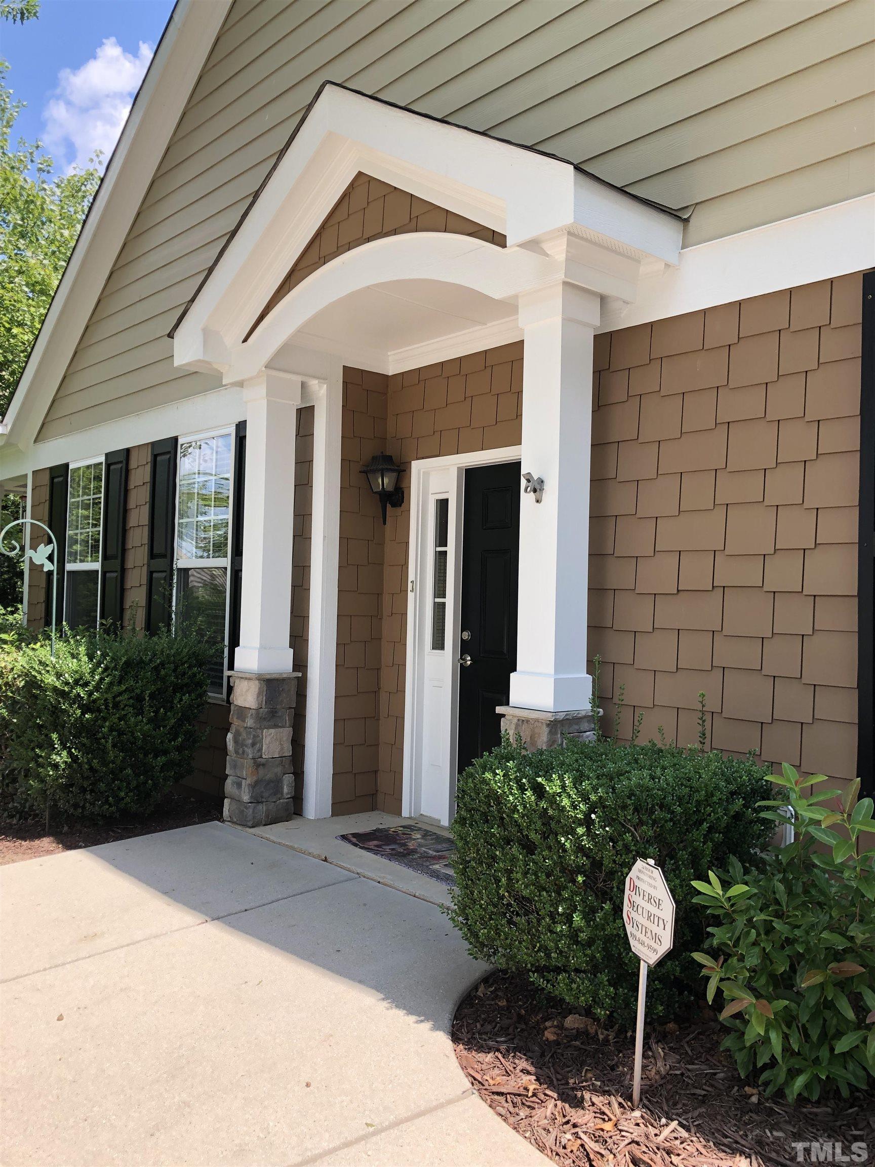 301 Dimock Way Wake Forest, NC 27587 - Photo 2 of 14 Main entrance to beautiful townhome