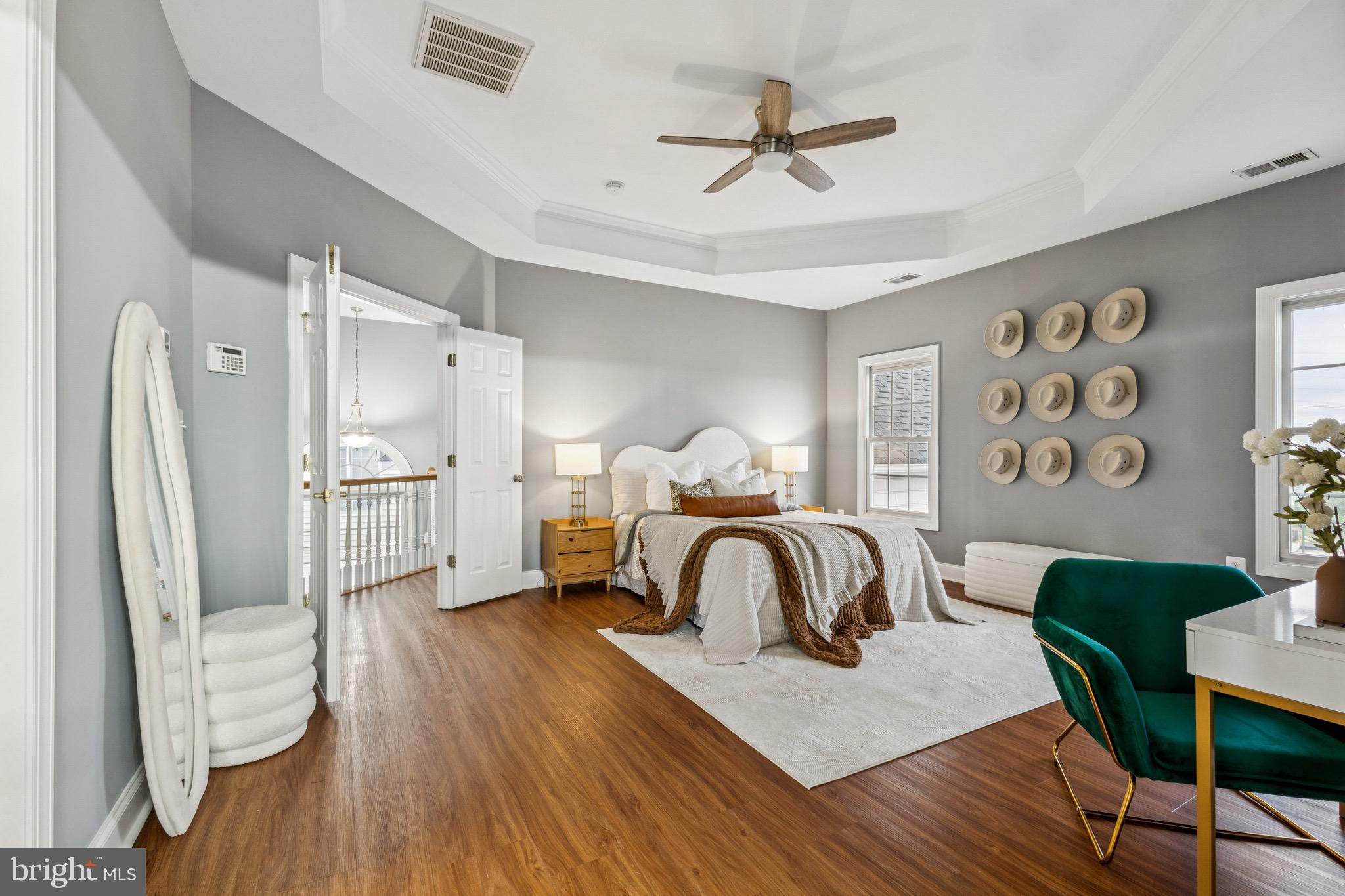 16363 Rusty Rudder Drive Woodbridge, VA 22191 - Photo 22 of 40 a living room with furniture and a wooden floor