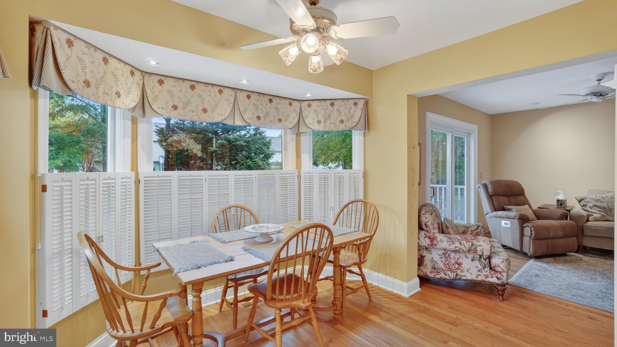 317 Canterfield Road Annapolis, MD 21403 - Photo 19 of 66 a view of a dining room with furniture window and outside view