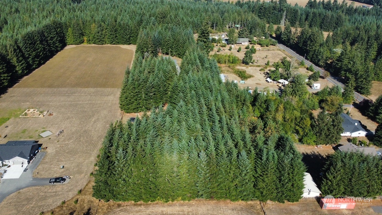 424 Brown Road East Chehalis, WA 98532 - Photo 4 of 25 an aerial view of residential house with an outdoor space and seating