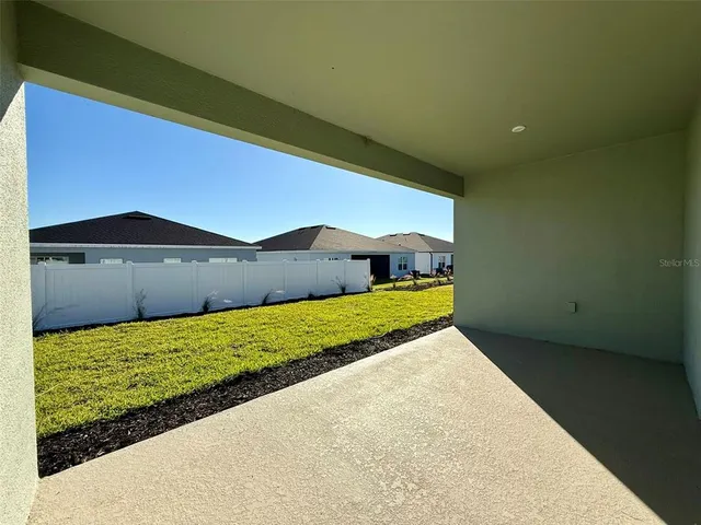 a view of an outdoor space and a window