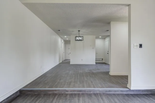 wooden floor in an empty room