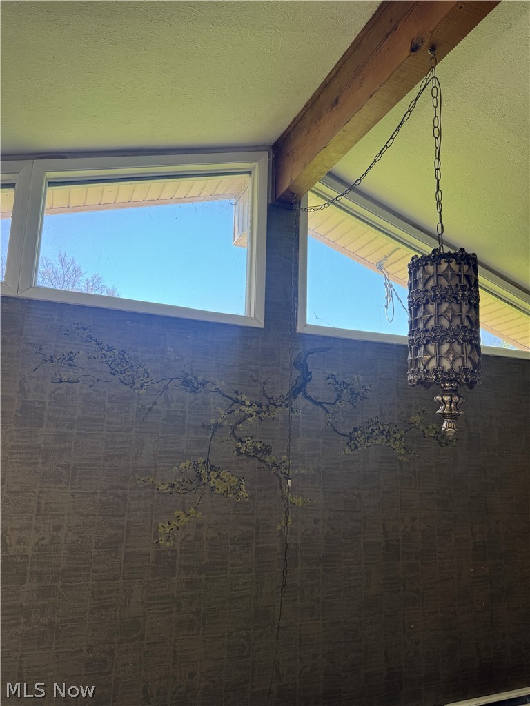 2705 Columbia Road Medina, OH 44256 - Photo 18 of 48 Chandelier and wallpaper decor in Upstairs living area