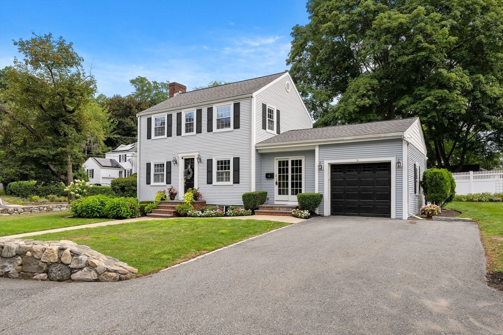 4 Joyce Road Arlington, MA 02474 - Photo 41 of 42 a view of a house with a yard and a large tree