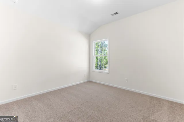 a view of an outdoor space and swimming pool