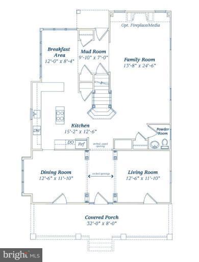 3919 Addison Woods Road Frederick, MD 21704 - Photo 7 of 8 Living Level Floor Plan
