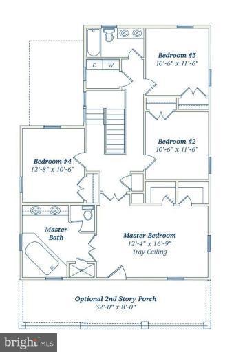 3919 Addison Woods Road Frederick, MD 21704 - Photo 2 of 8 Upper Level Plan