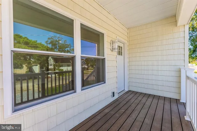 a view of front door