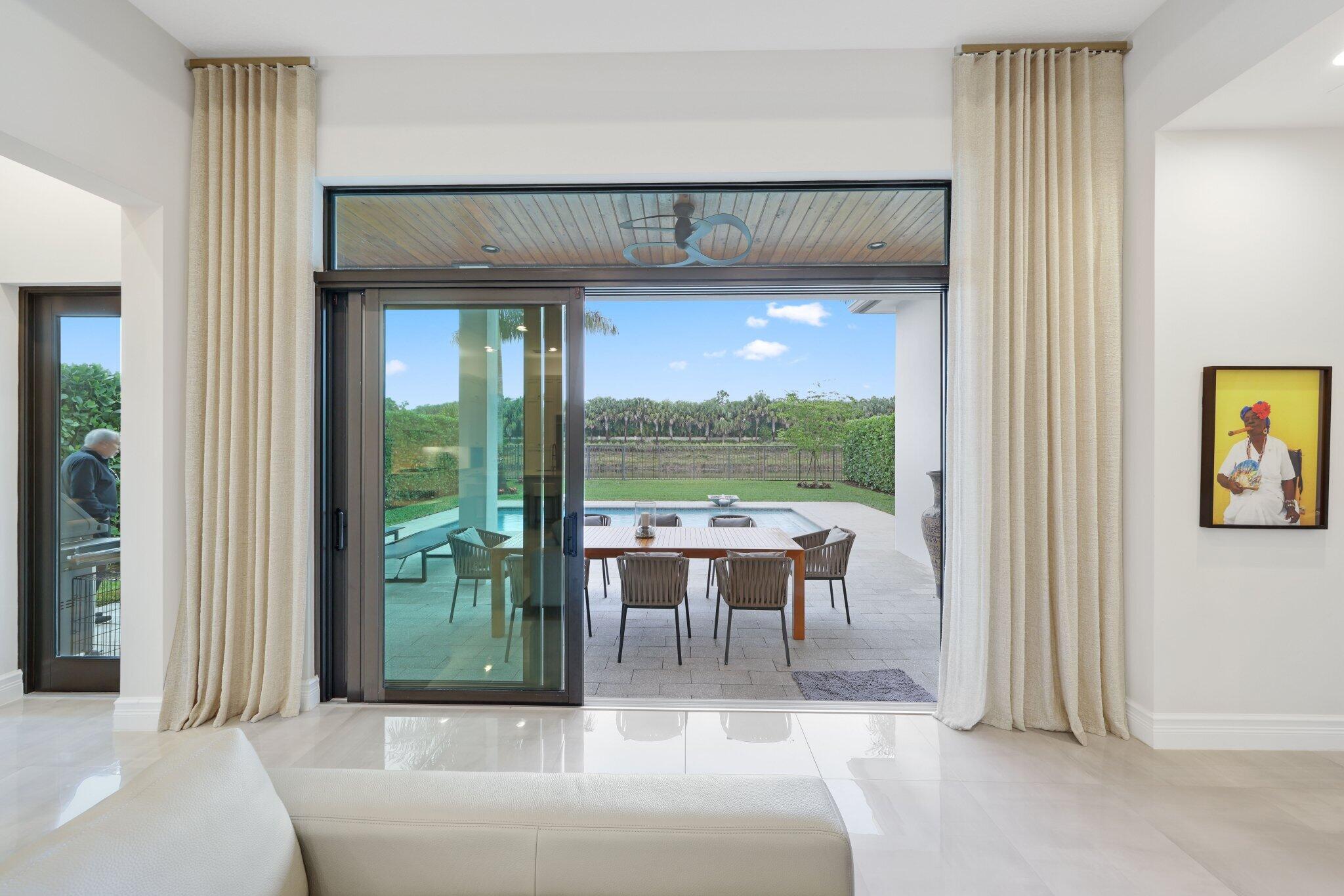 9137 Benedetta Place Boca Raton, FL 33496 - Photo 33 of 48 View from Family Room Outside