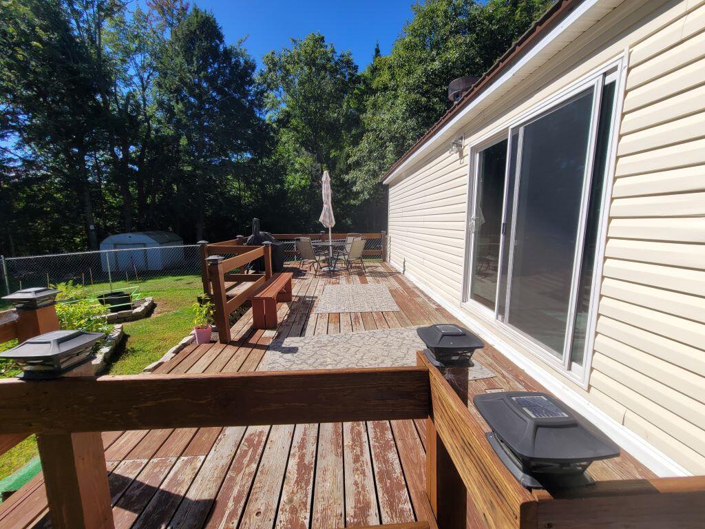 551 Hanson Road South China, ME 04358 - Photo 9 of 22 Back Deck