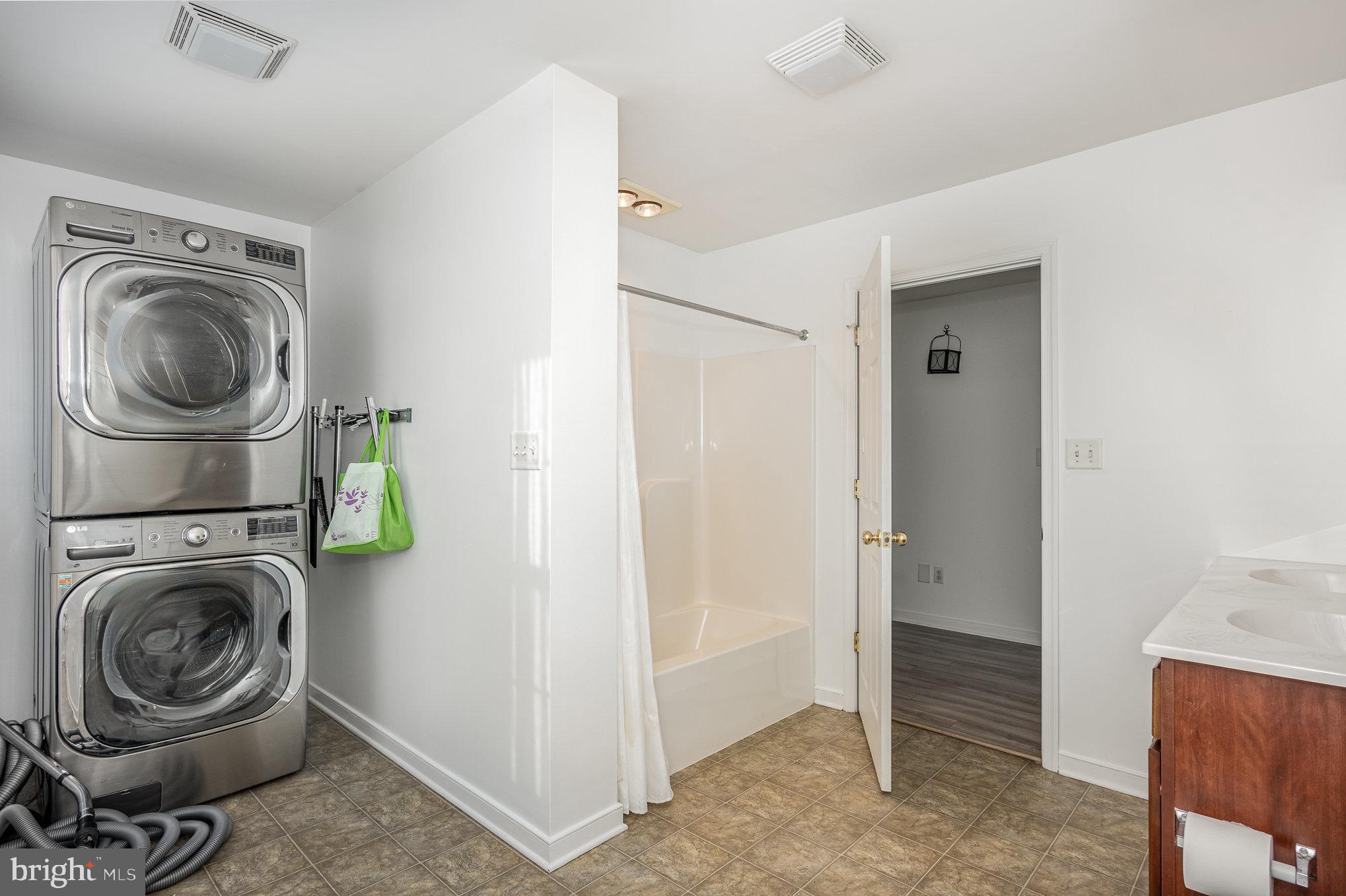 13842 Penn Shop Road Mount Airy, MD 21771 - Photo 39 of 74 Full Hallway Bath & Laundry