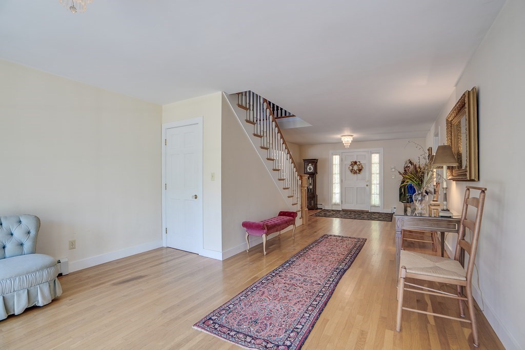 163 Still River Road Harvard, MA 01451 - Photo 17 of 42 a living room with furniture and wooden floor