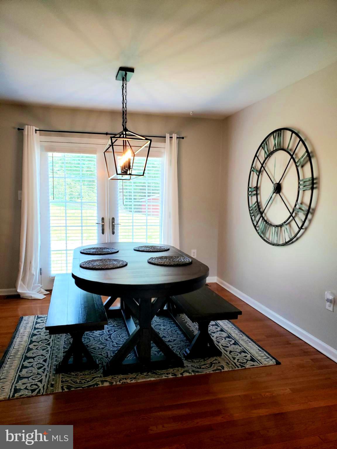641 Howards Chapel Road Winchester, VA 22603 - Photo 9 of 11 DINING ROOM WITH FRENCH DOORS-13X10