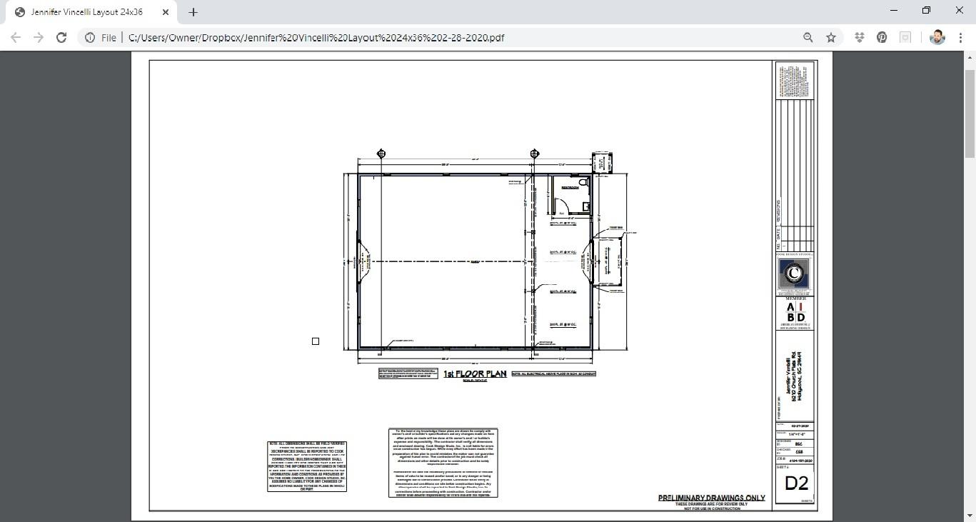 6076 Church Flats Road Hollywood, SC 29449 - Photo 14 of 14 1st Floor Plan Barn