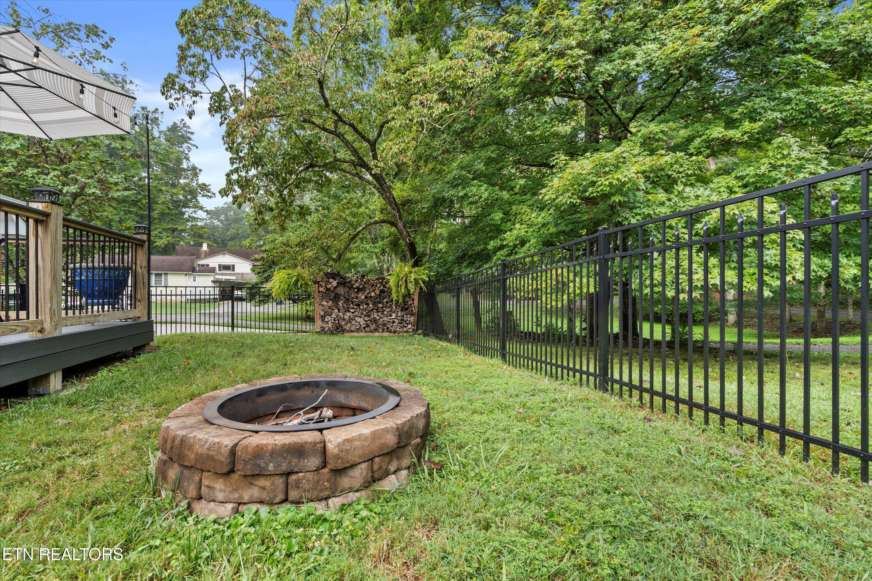 56 Pine Road Norris, TN 37828 - Photo 32 of 40 Enjoy the night sitting by the fire