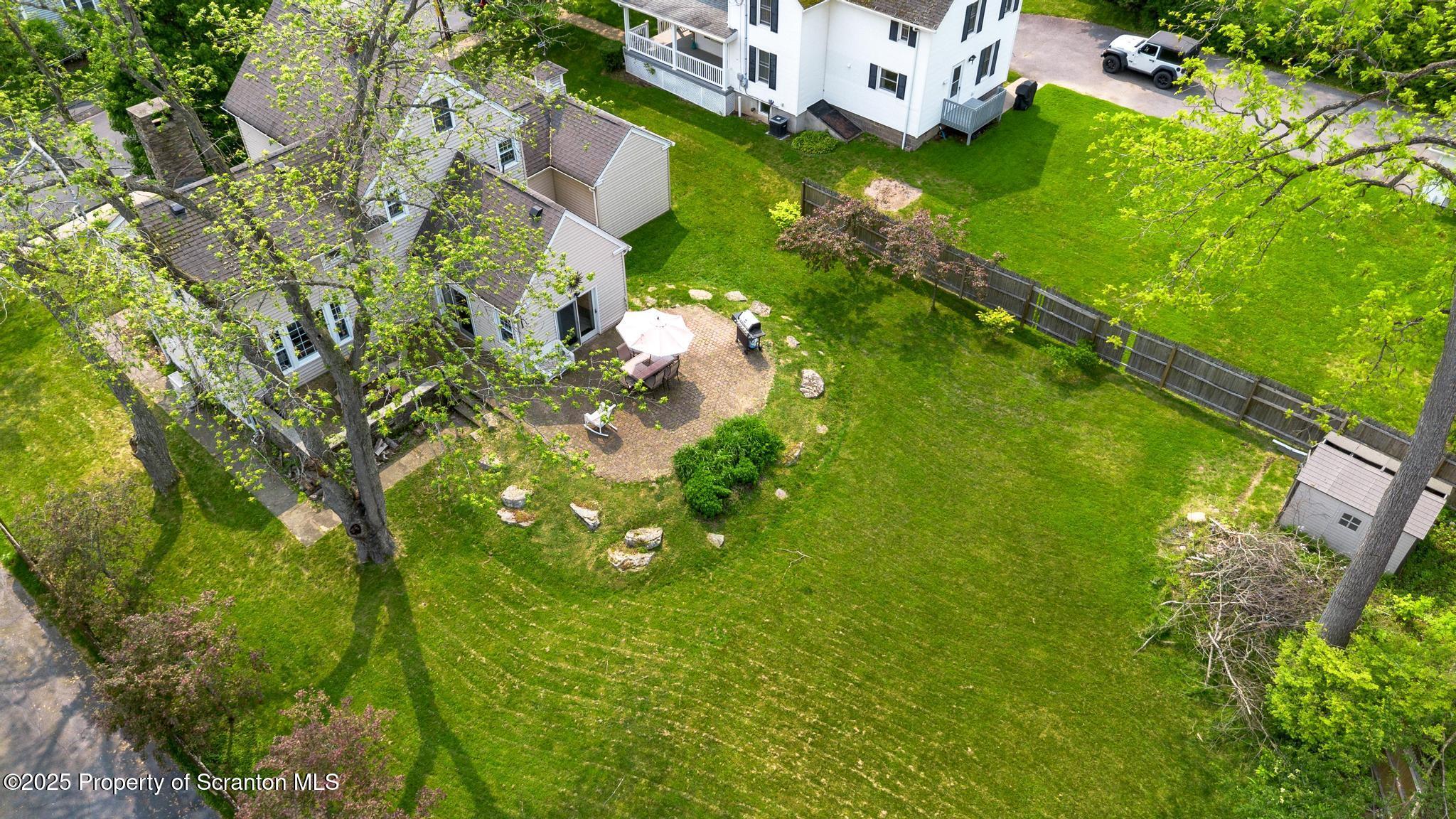 114 Spring Street Clarks Green, PA 18411 - Photo 36 of 47 a view of a house with a yard