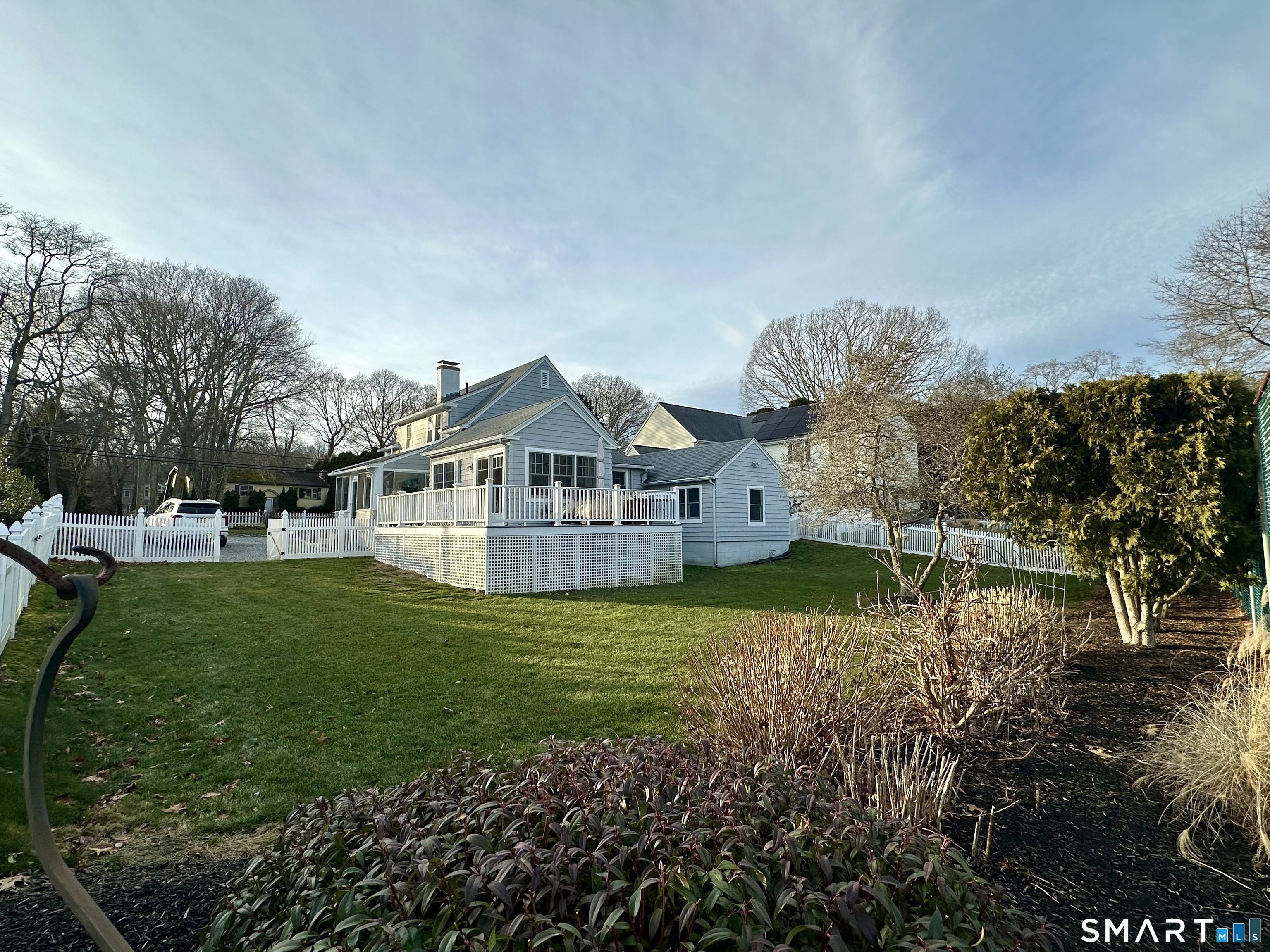 36 Attawan Road East Lyme, CT 06357 - Photo 37 of 40 Fenced in Back Yard