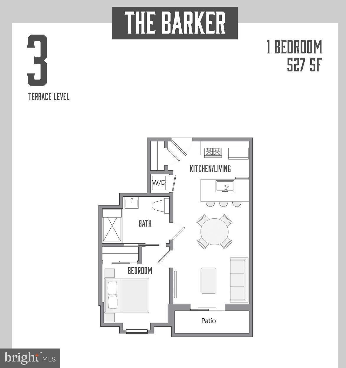 2310 4th Street Northeast, Unit 5 Washington, DC 20002 - Photo 11 of 31 a picture of a bench in a white building