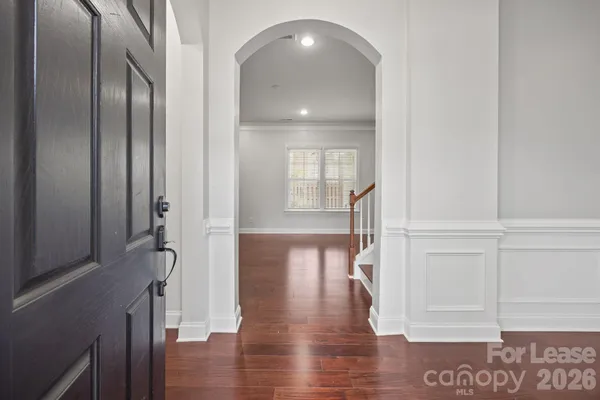 wooden floor in an empty room