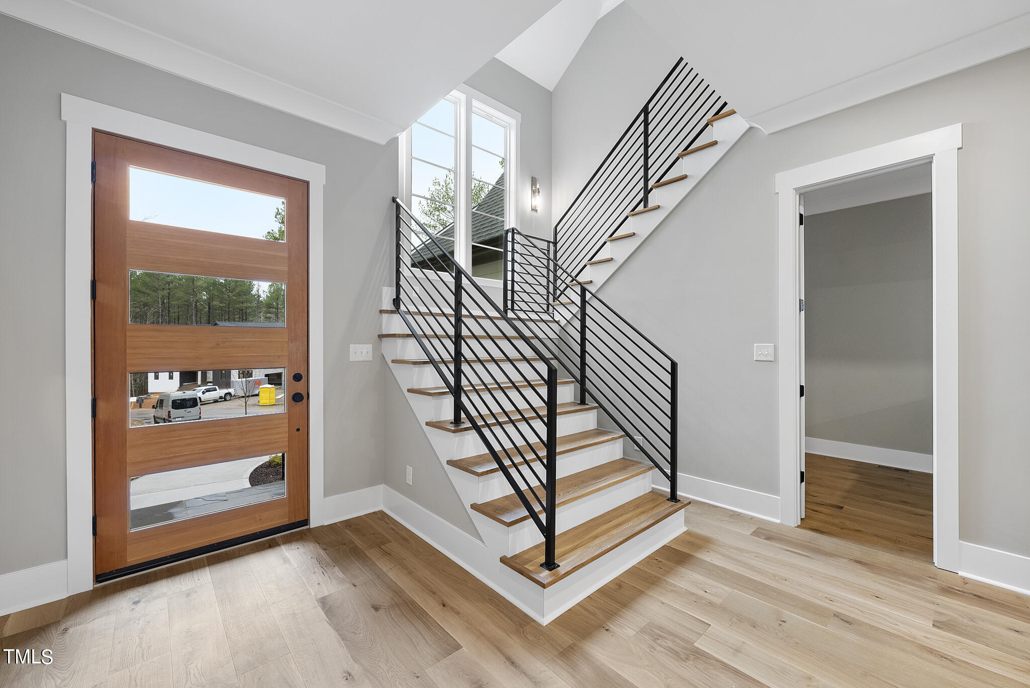 7820 Ailesbury Road Wake Forest, NC 27587 - Photo 2 of 35 a view of front door with wooden floor