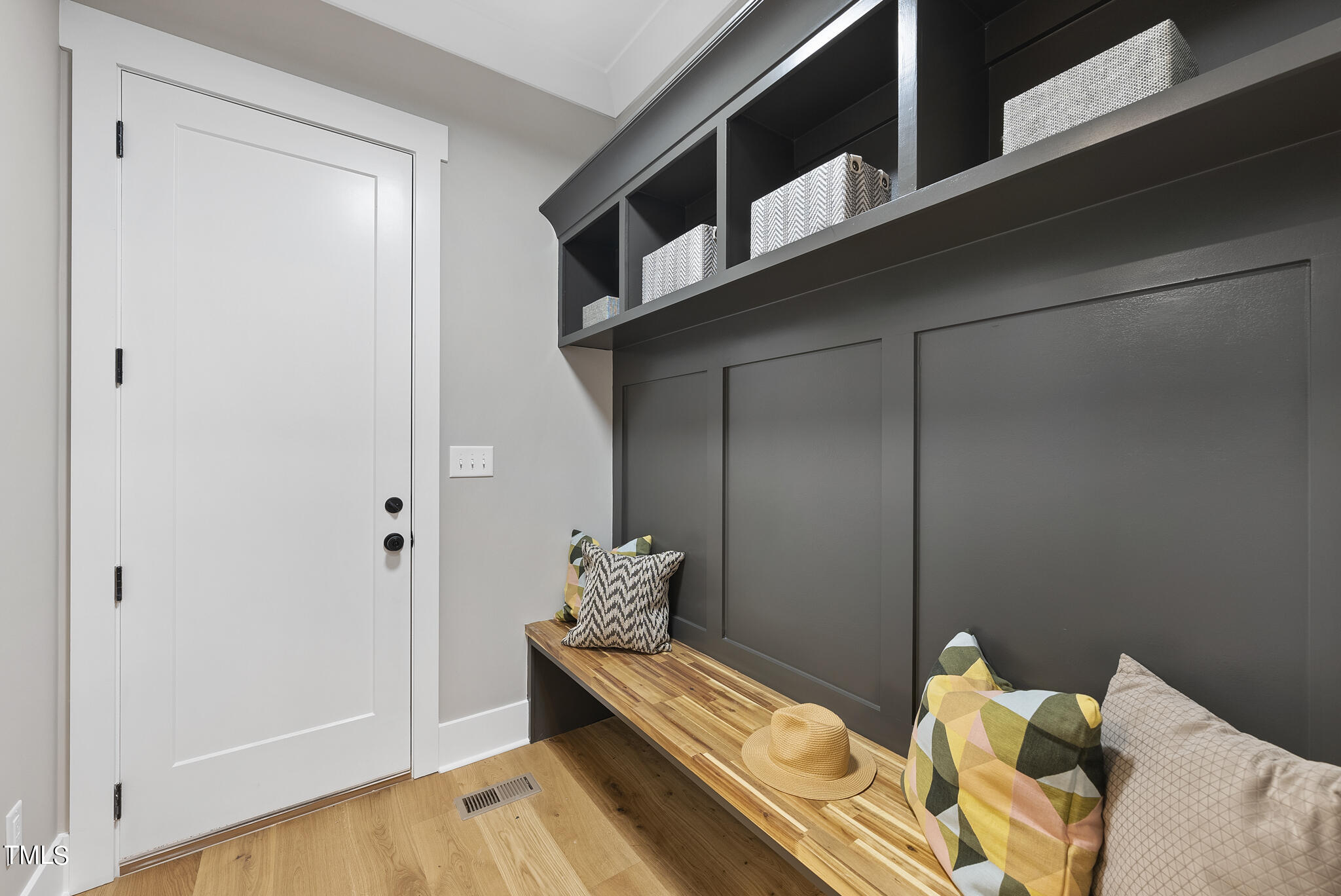 7820 Ailesbury Road Wake Forest, NC 27587 - Photo 30 of 35 a hallway with a bed and furniture