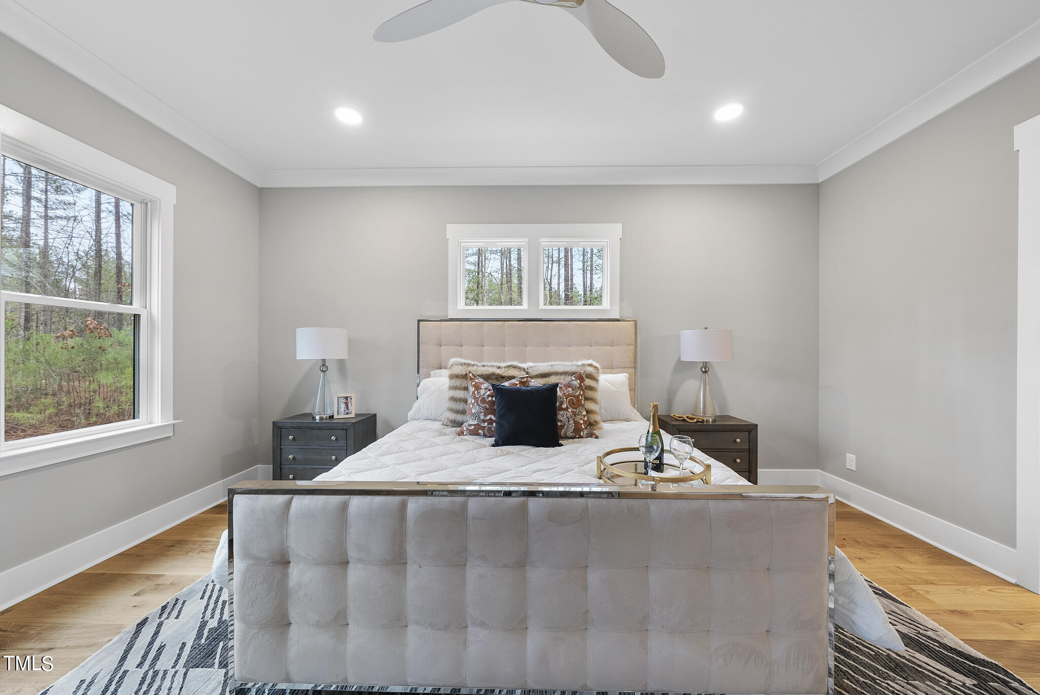 7820 Ailesbury Road Wake Forest, NC 27587 - Photo 10 of 35 a living room with furniture and a fireplace