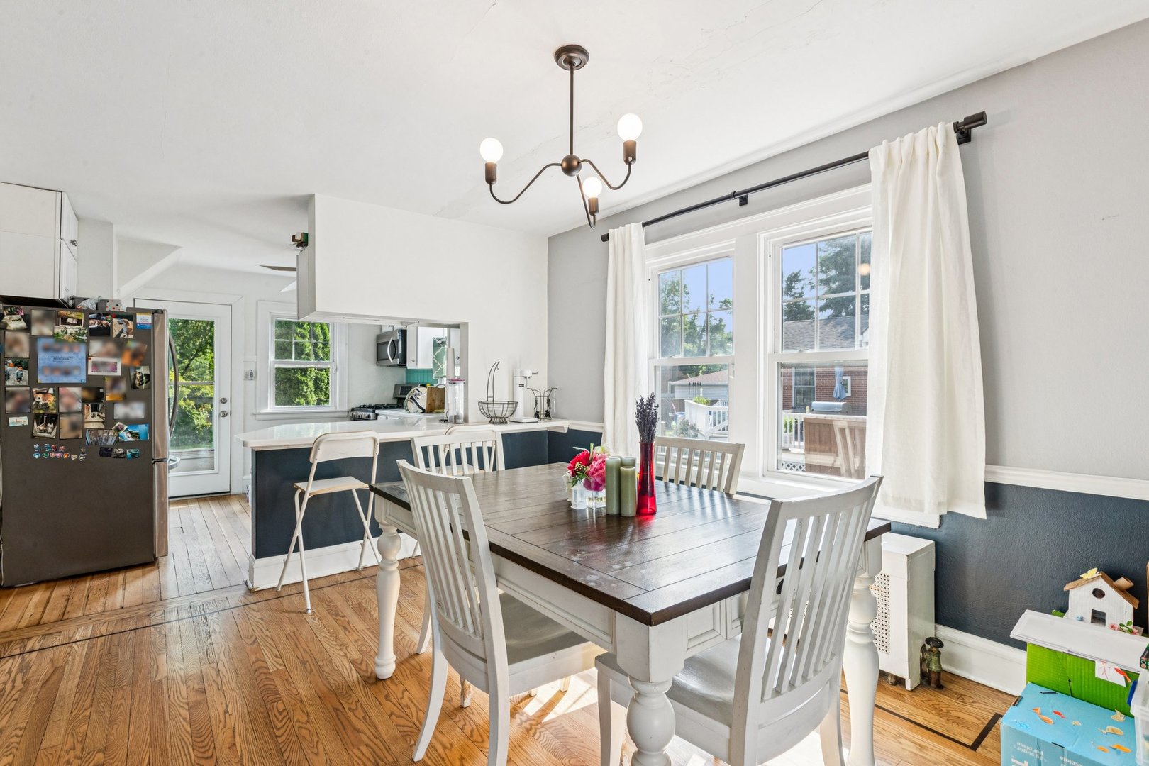 1656 Harding Road Northfield, IL 60093 - Photo 5 of 14 a view of a dining room with furniture window and outside view
