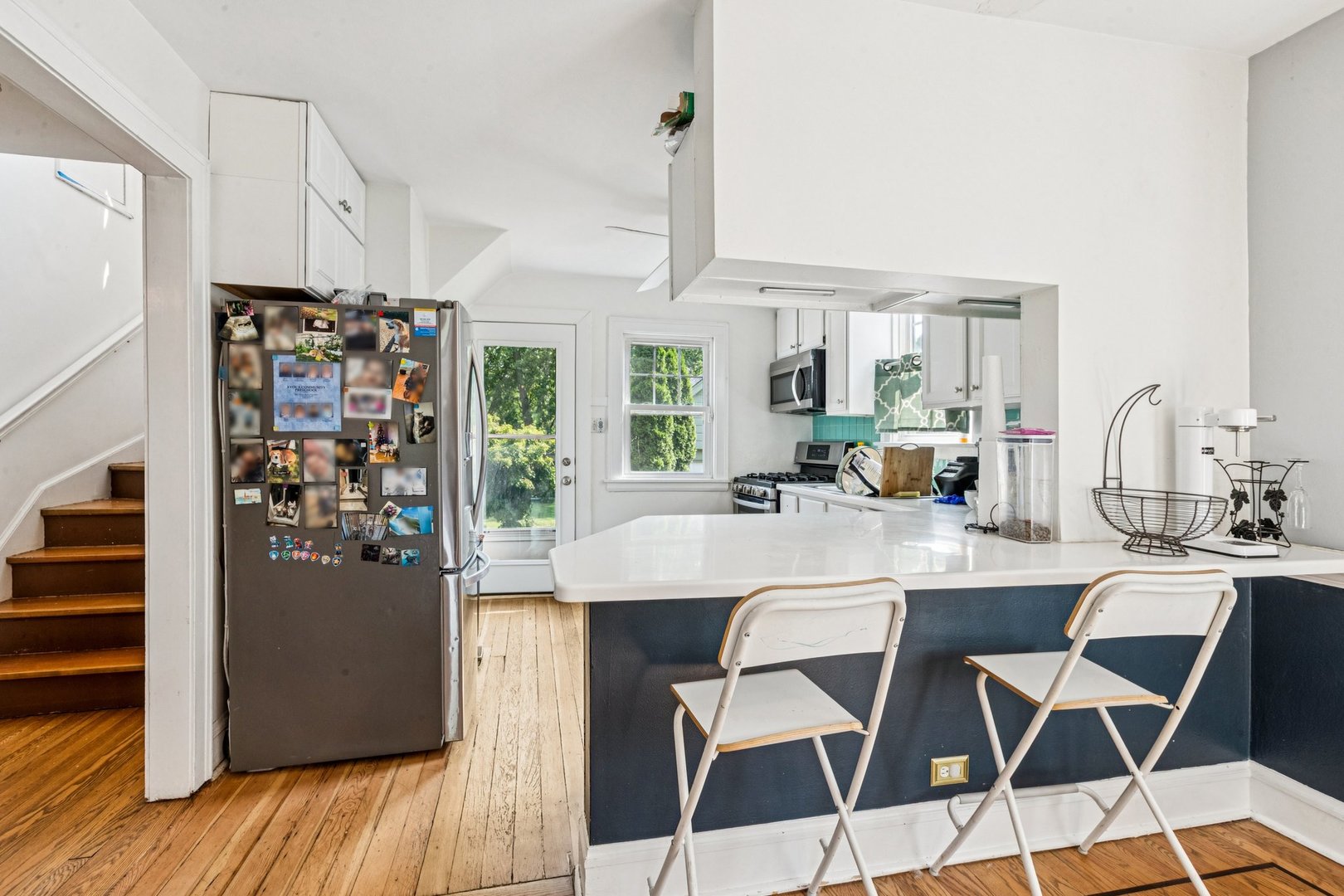 1656 Harding Road Northfield, IL 60093 - Photo 7 of 14 a view of a dining room with furniture window and wooden floor