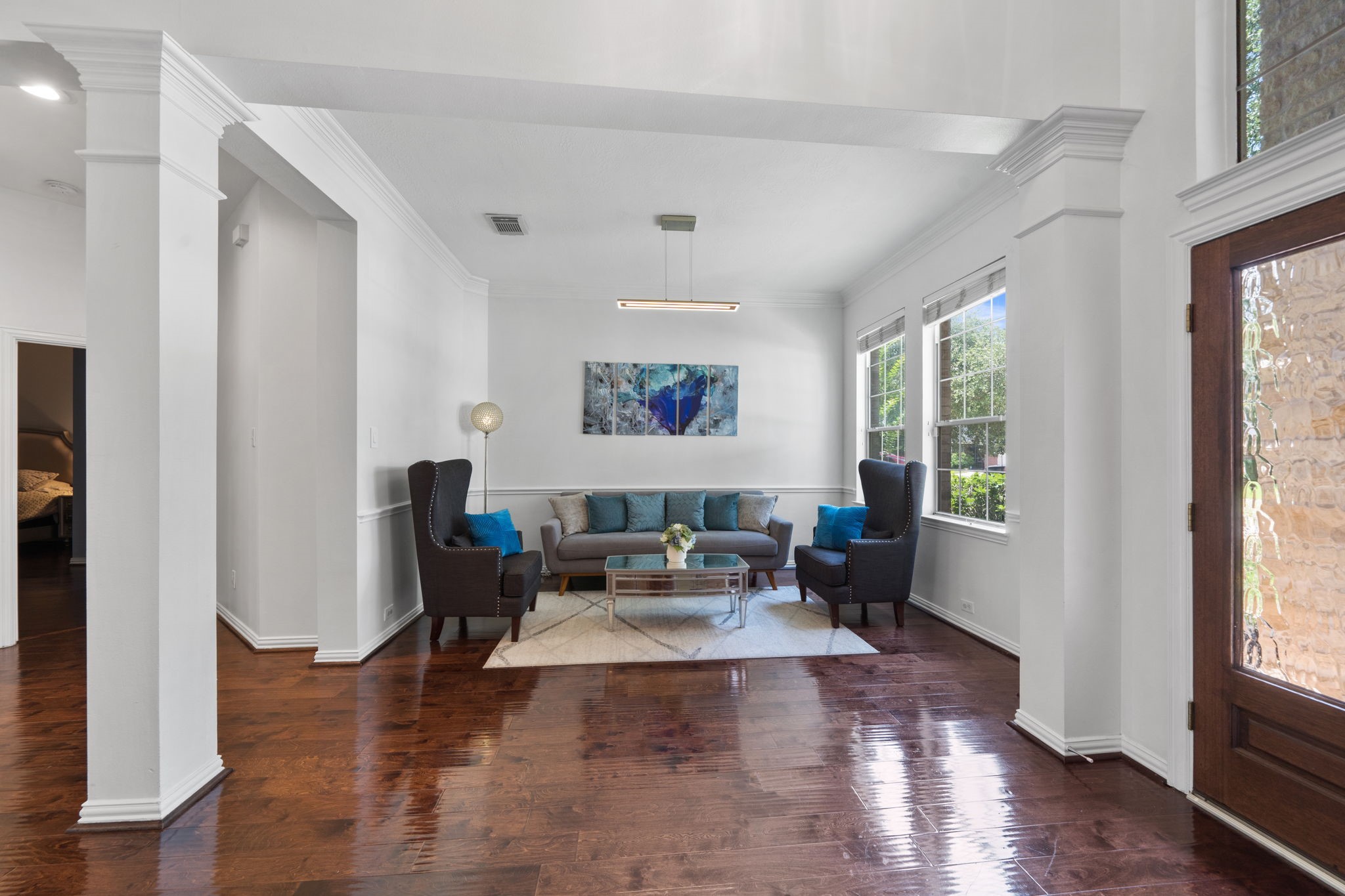 14718 Ramblebrook Humble, TX 77396 - Photo 5 of 38 Flexible dining or sitting space positioned for everyday use or entertaining.