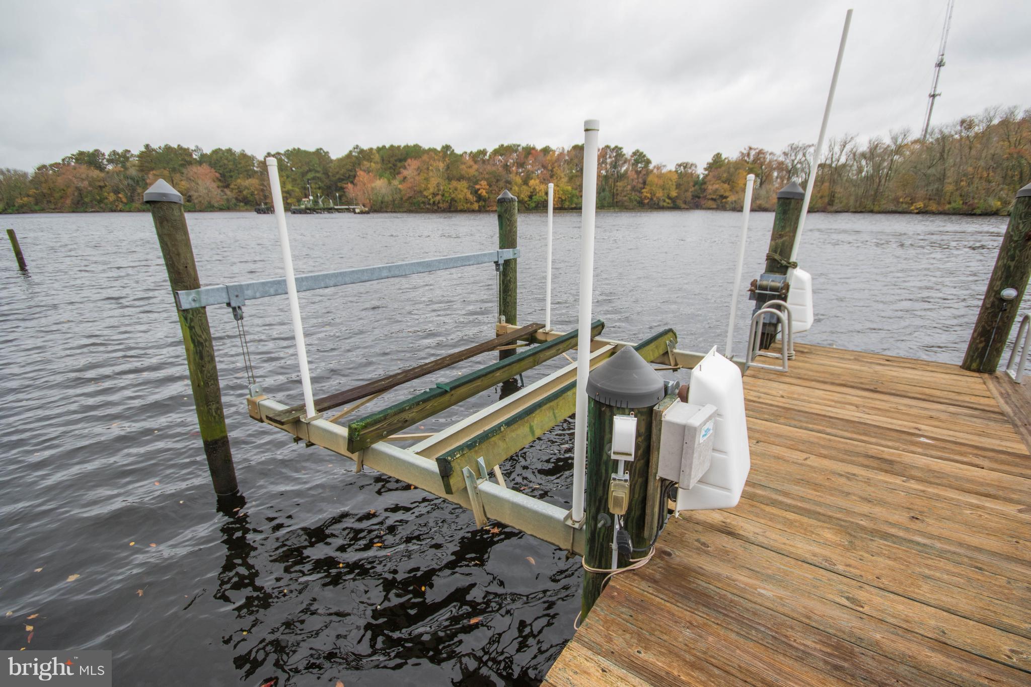 615 Ridge Road Salisbury, MD 21801 - Photo 48 of 49 Boat Lift