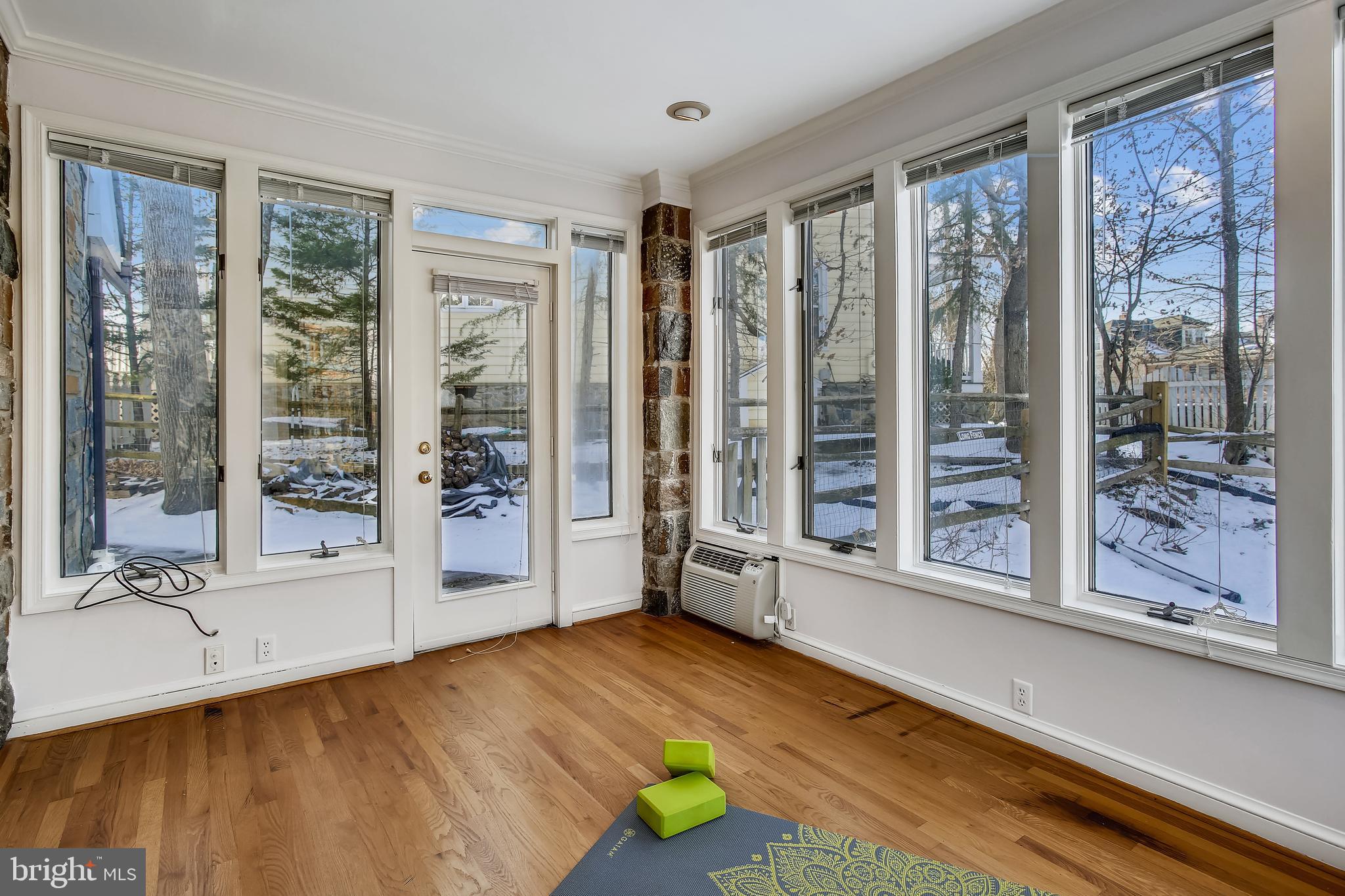 4664 Reservoir Road Northwest Washington, DC 20007 - Photo 20 of 60 Light Filled Windows on 3 Sides & access to back