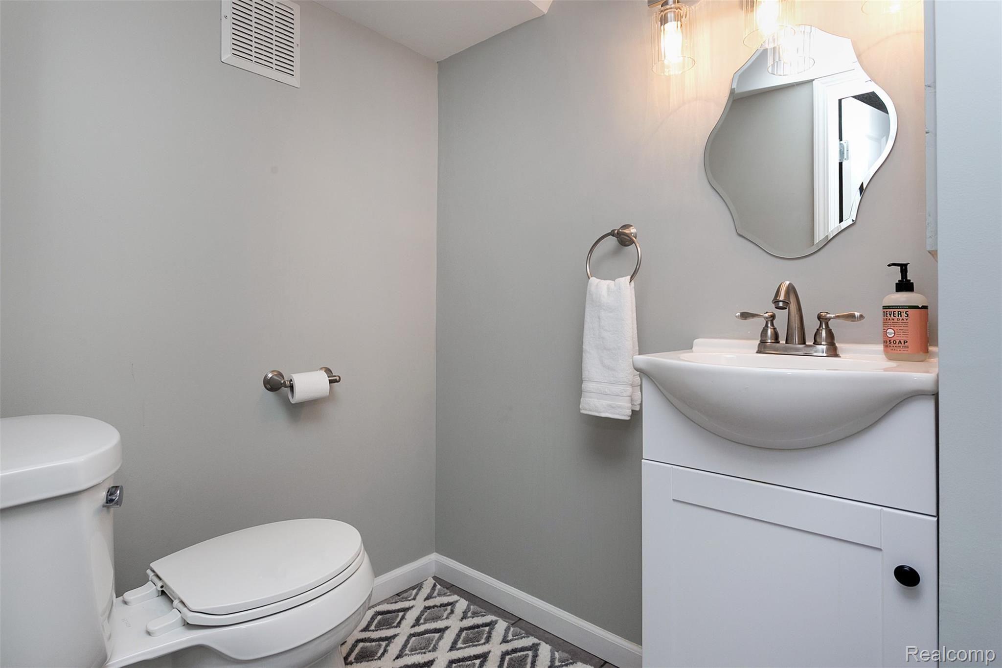 1591 Cambridge Road Berkley, MI 48072 - Photo 17 of 29 Half Bath in Finished Basement