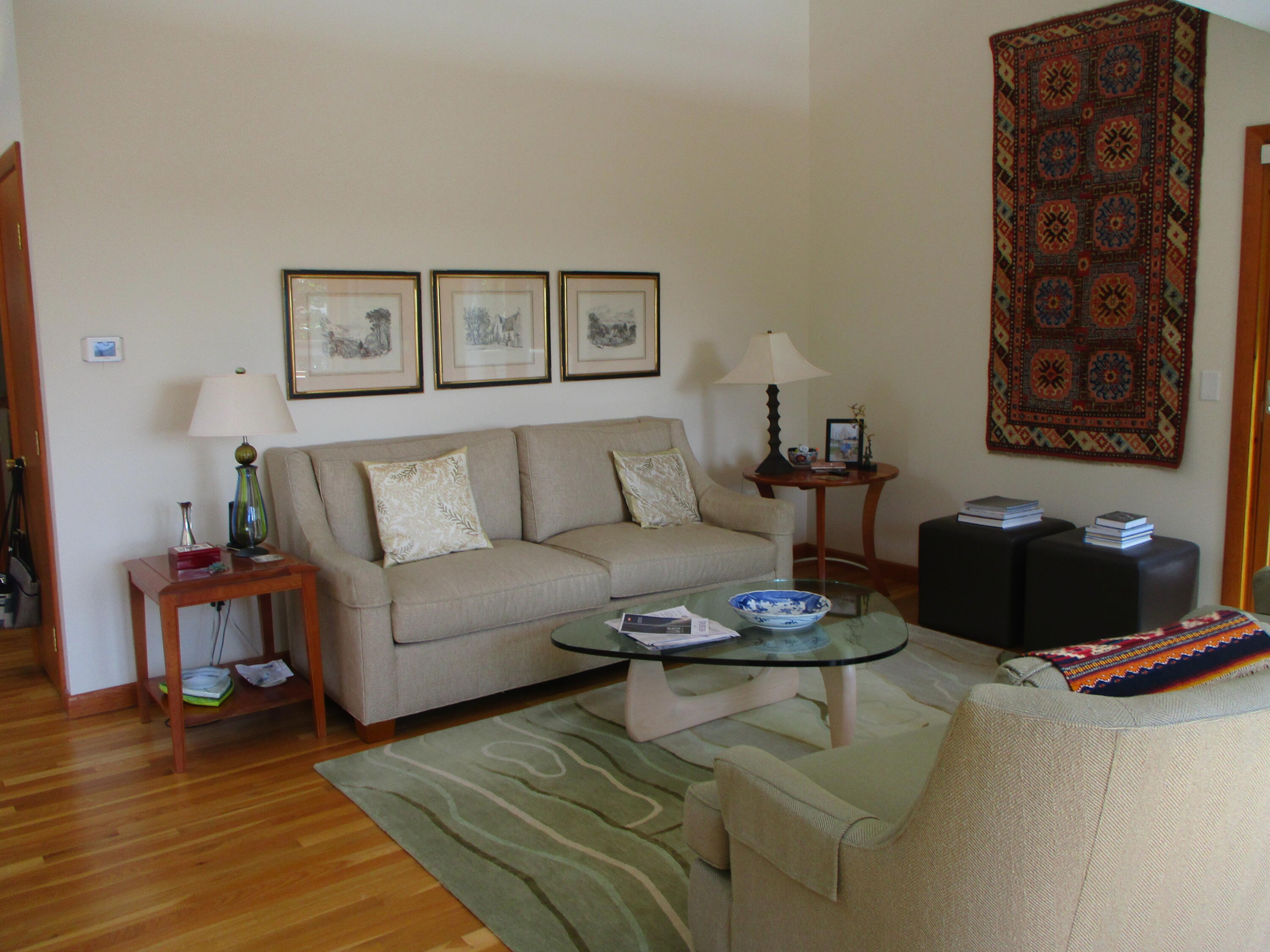 55 Lookout Road Wellfleet, MA 02667 - Photo 8 of 13 a living room with furniture and a wooden floor